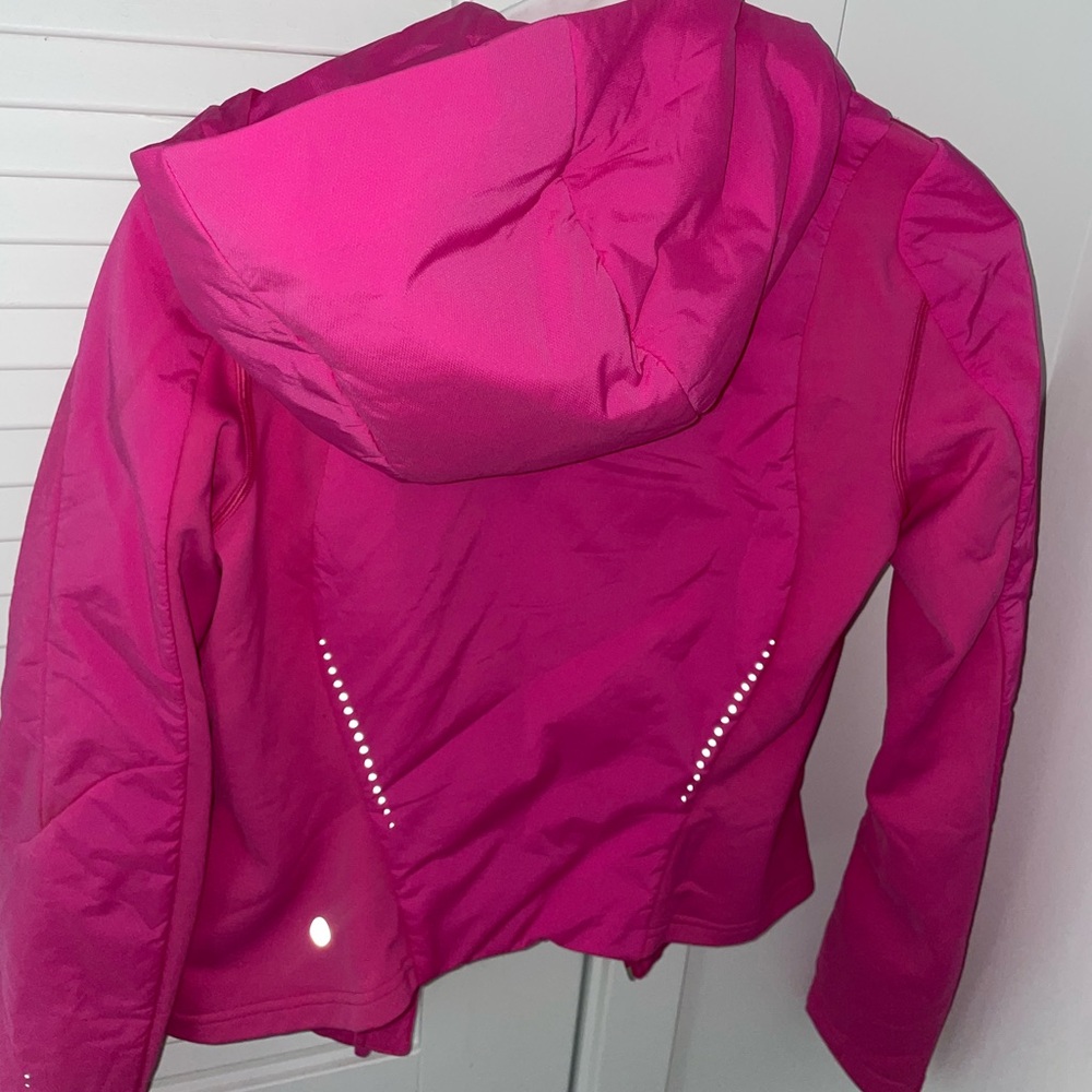 lululemon athletica Pink Hooded Jacket